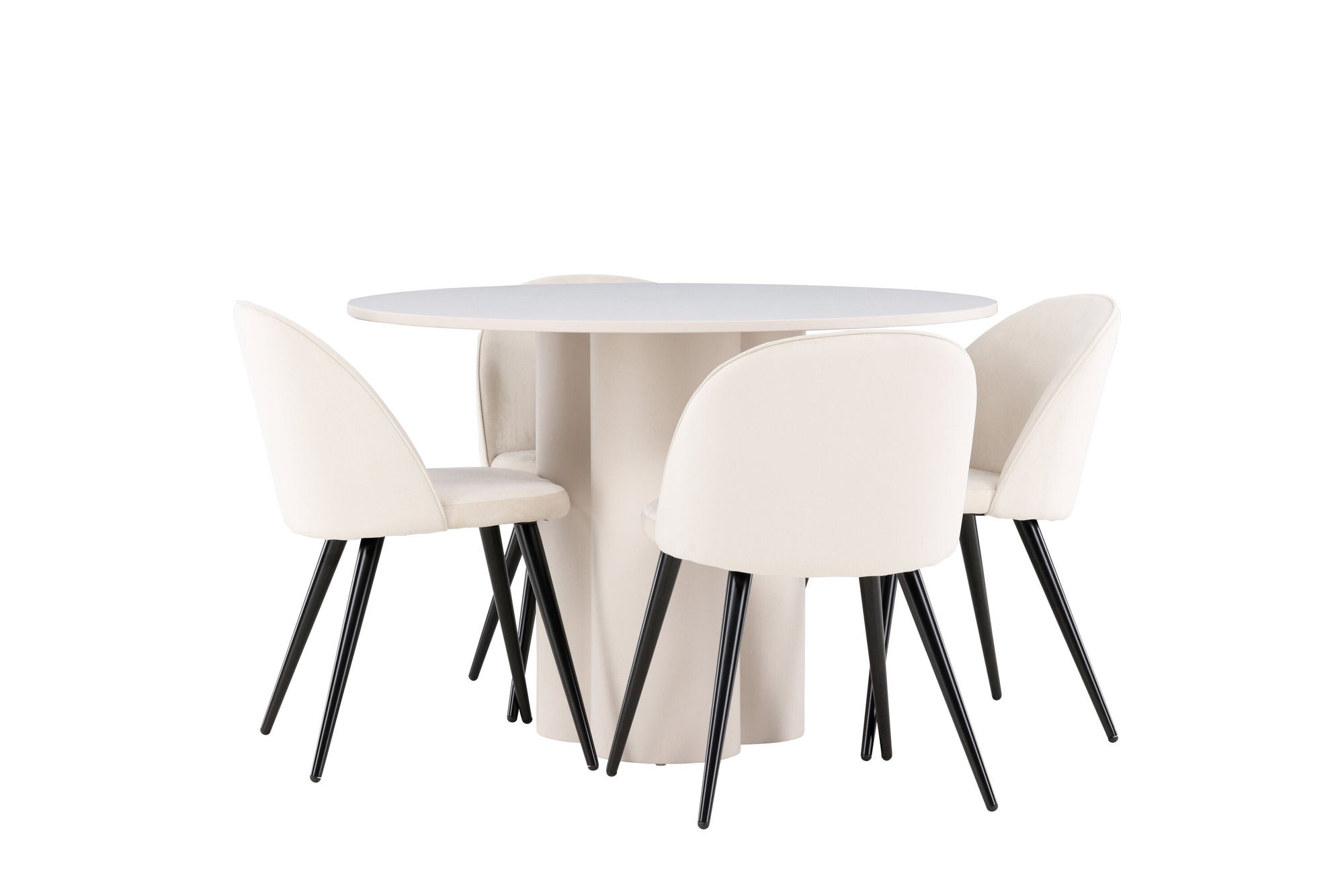 Venture Home Olivia spisebord with Velvet Spisebordsstol