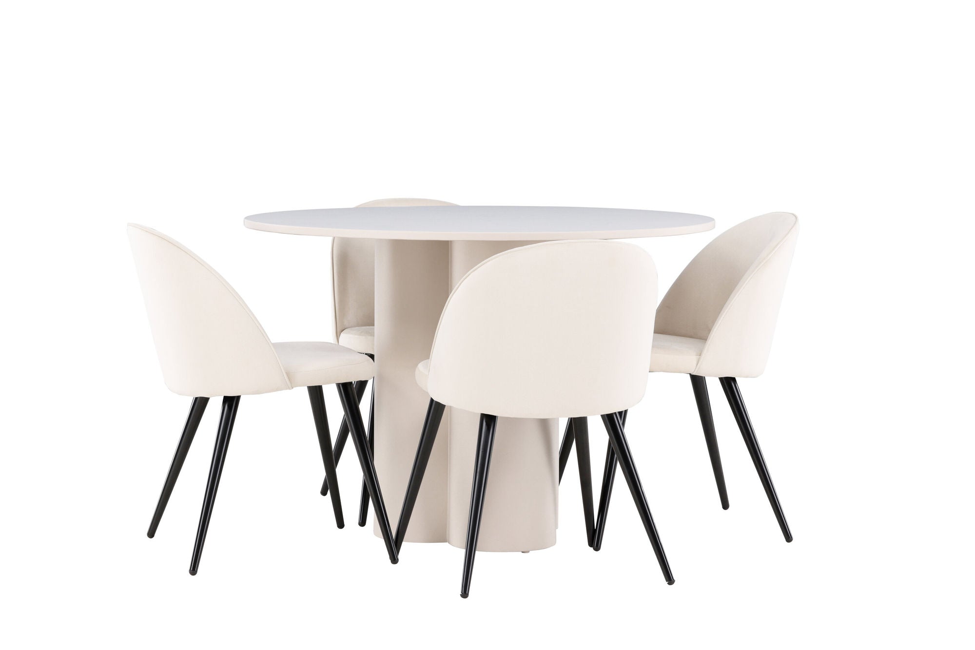 Venture Home Olivia spisebord with Velvet Spisebordsstol