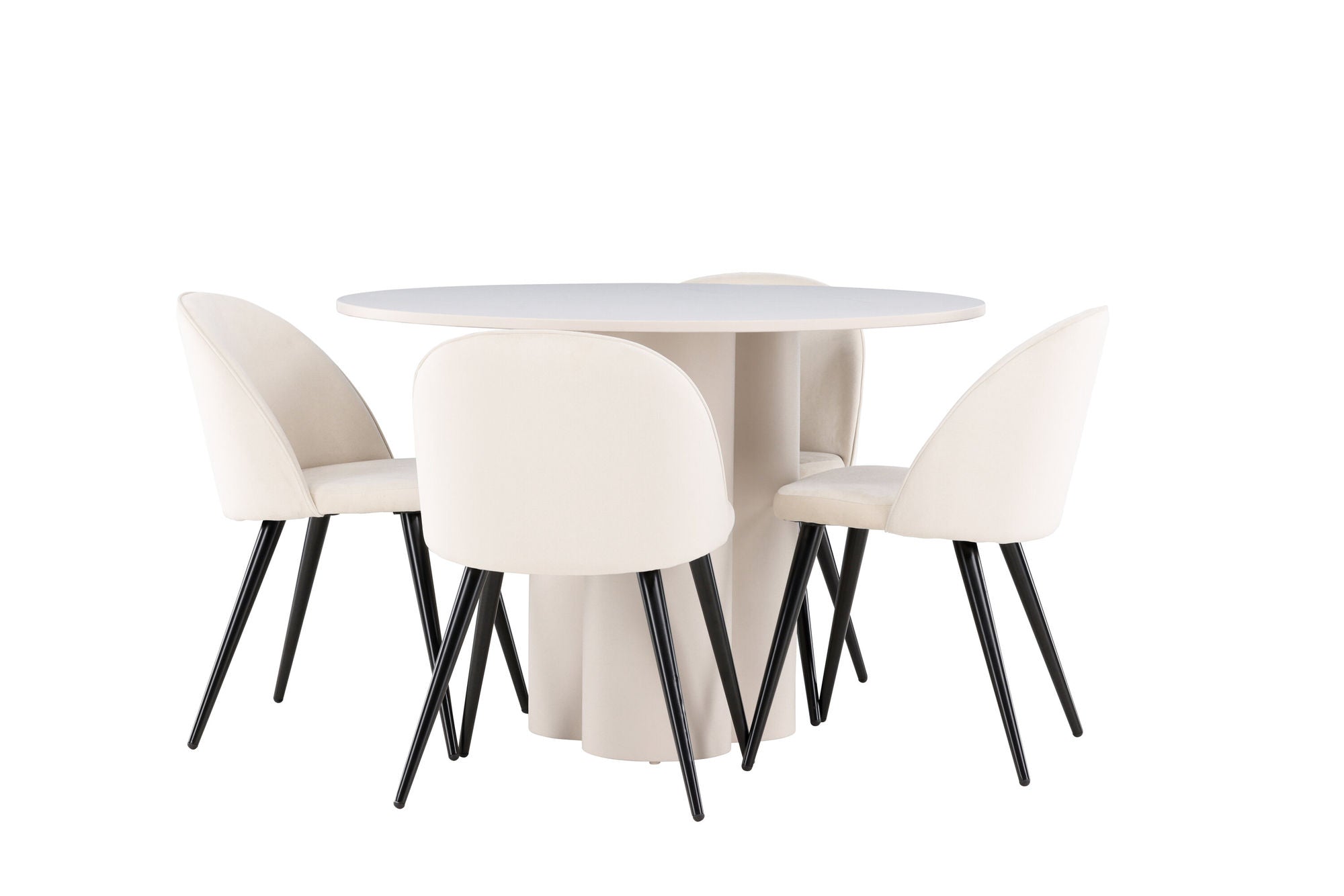 Venture Home Olivia spisebord with Velvet Spisebordsstol