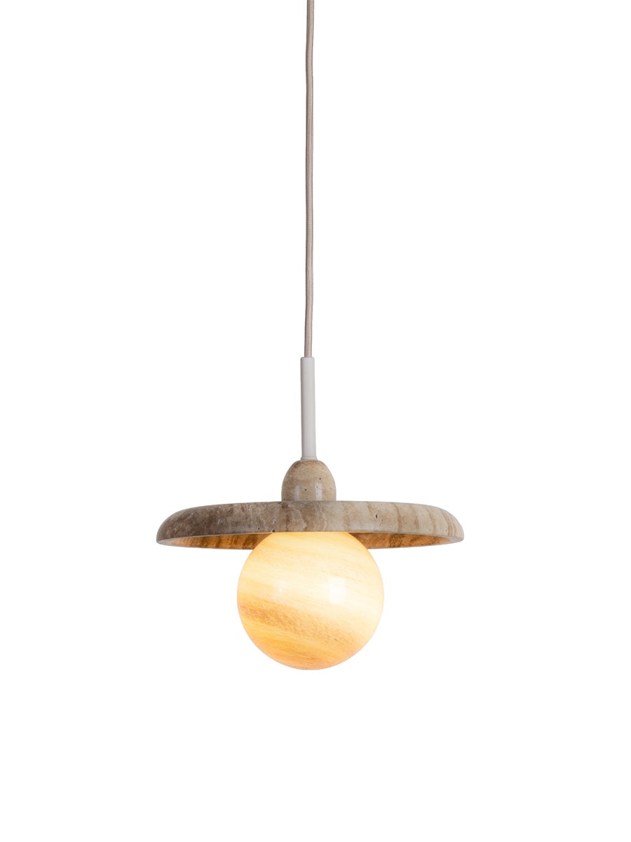 Tivoli dia.25 x h 16cm disc, Sand, loftlampe