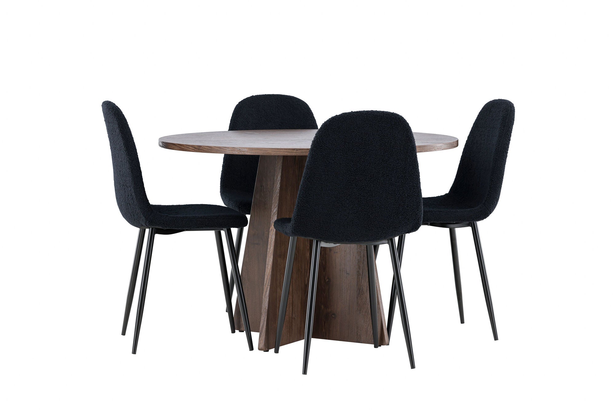 Venture Home Bootcut spisebord with Polar Spisebordsstol
