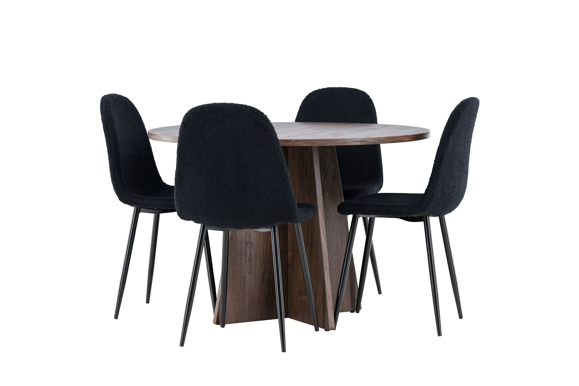 Venture Home Bootcut spisebord with Polar Spisebordsstol
