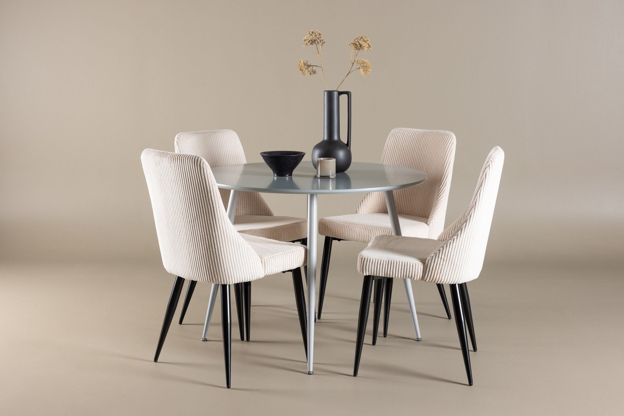 Venture Home Plaza spisebord with Leone Spisebordsstol