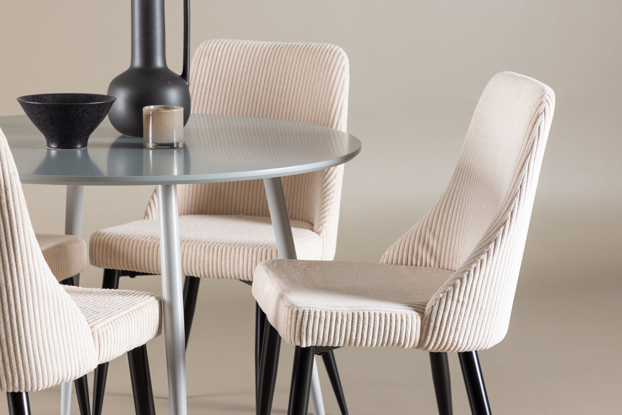 Venture Home Plaza spisebord with Leone Spisebordsstol