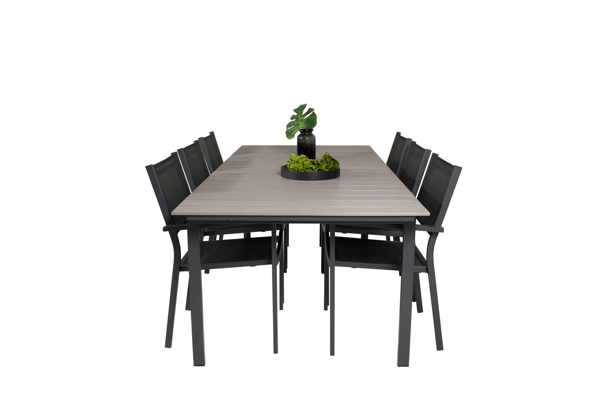Venture Home Levels bord 229/310 - Black/Grey - Copacabana Stacking stol - Black/Black 6