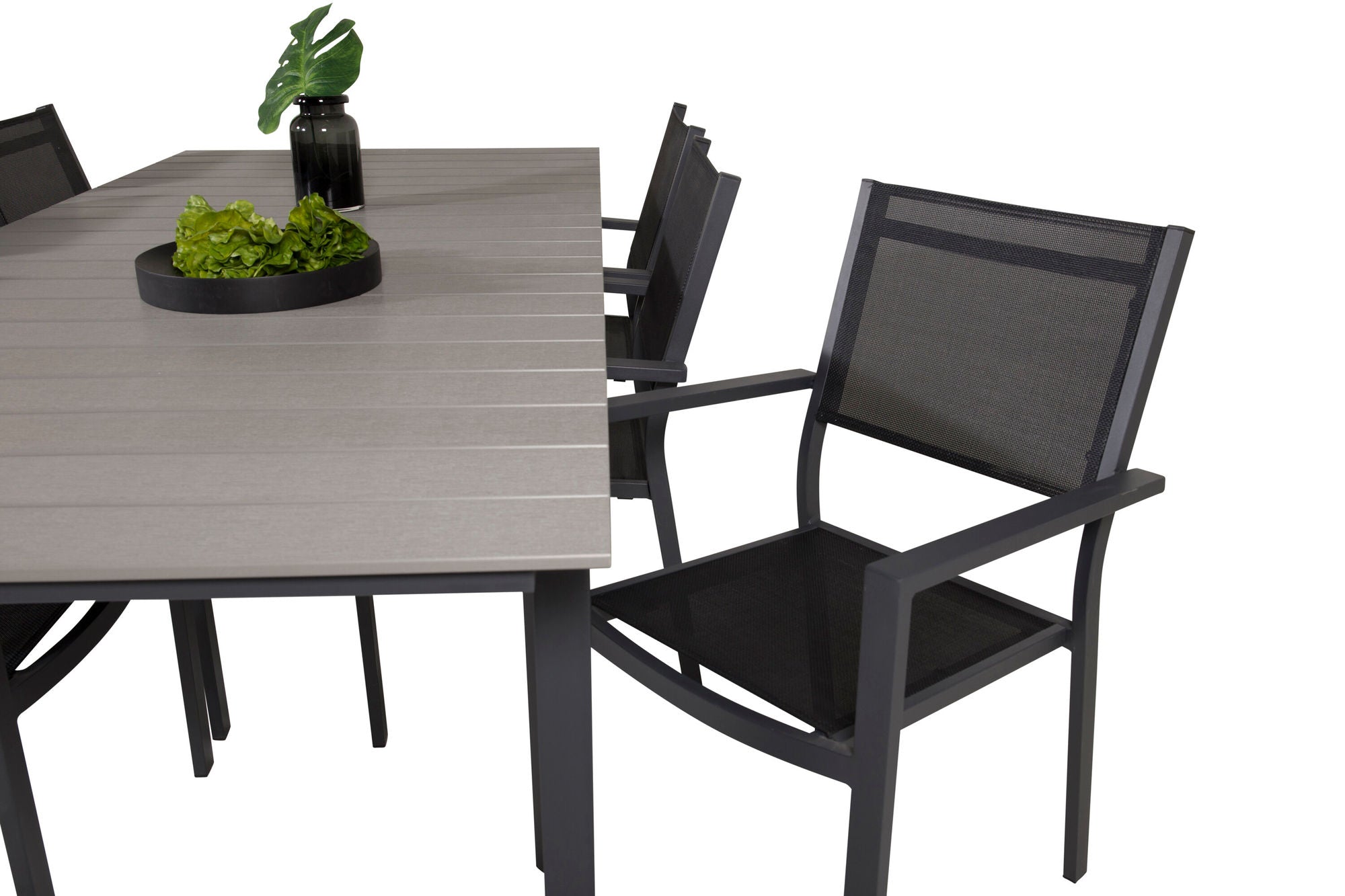 Venture Home Levels bord 229/310 - Black/Grey - Copacabana Stacking stol - Black/Black 6