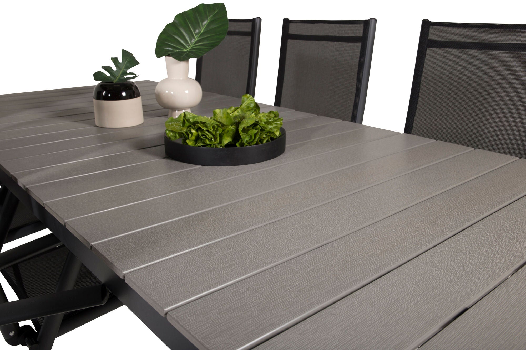 Venture Home Levels bord 229/310 - Black/Grey - Break 5:pos stol - Black/Black 6