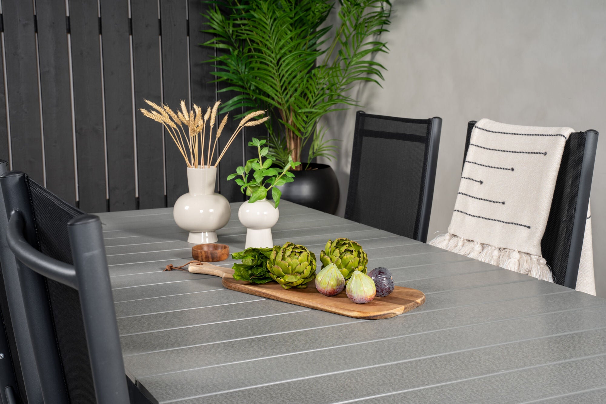 Venture Home Levels bord 229/310 - Black/Grey - Break 5:pos stol - Black/Black 6