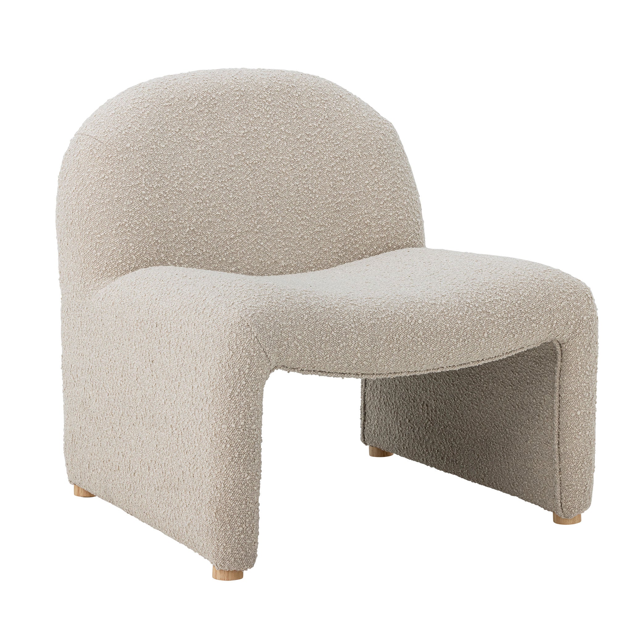 Bloomingville Neel Loungestol, Natur, FSC®100% Plywood