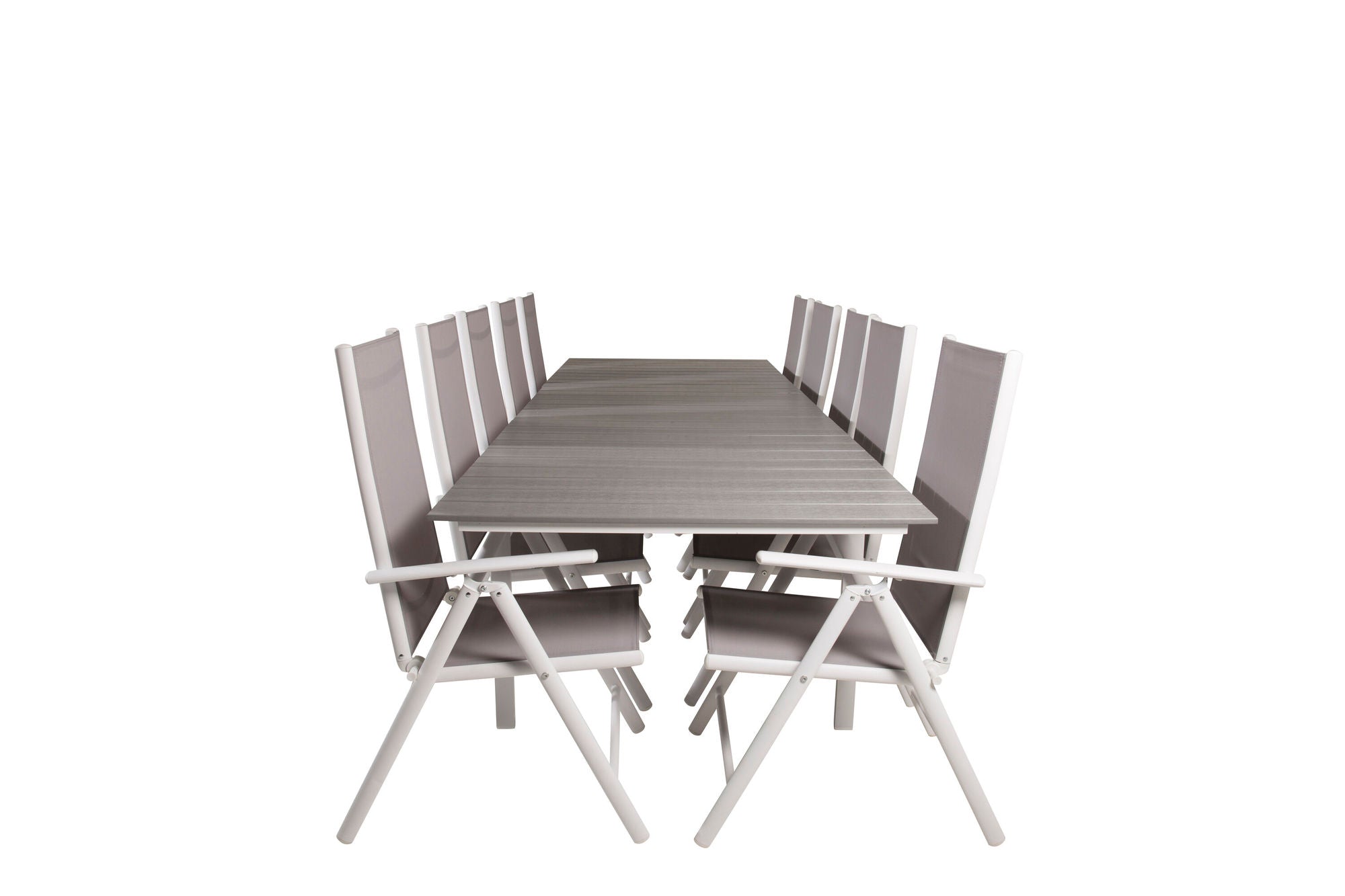 Venture Home Levels bord 229/310 - White/Grey - Break 5:pos stol - White/Grey 10