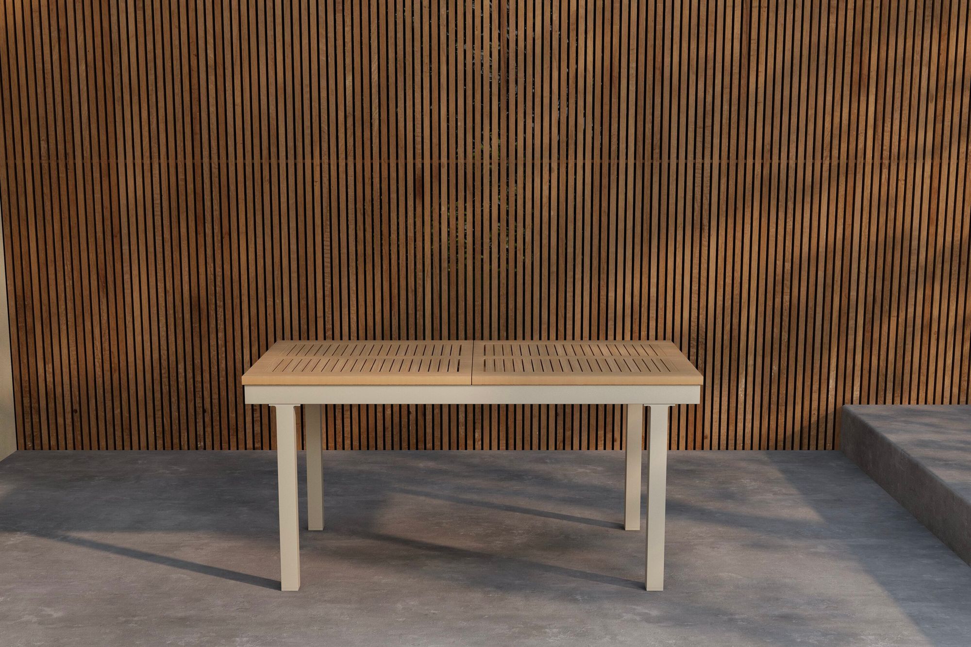 Venture Home Panama bord 160/240 - Beige/Teak