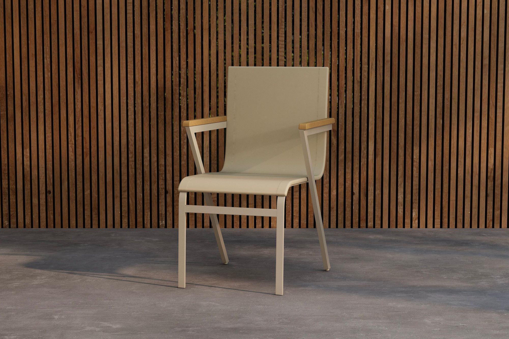 Venture Home Mexico Dining Spisebordsstol 6-pack - Beige/Teak