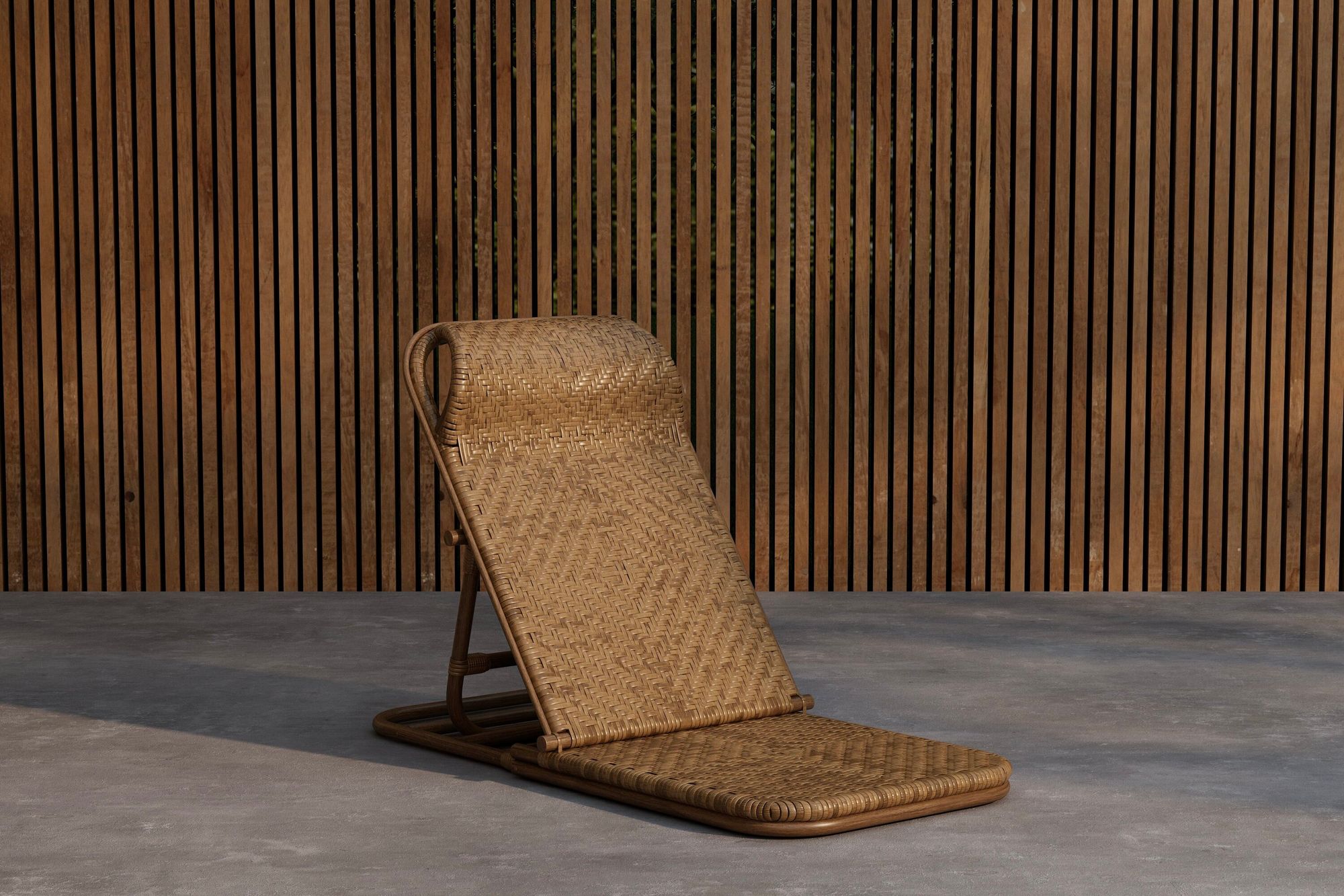 Venture Home Ellie Rattan Relax stol - Brown