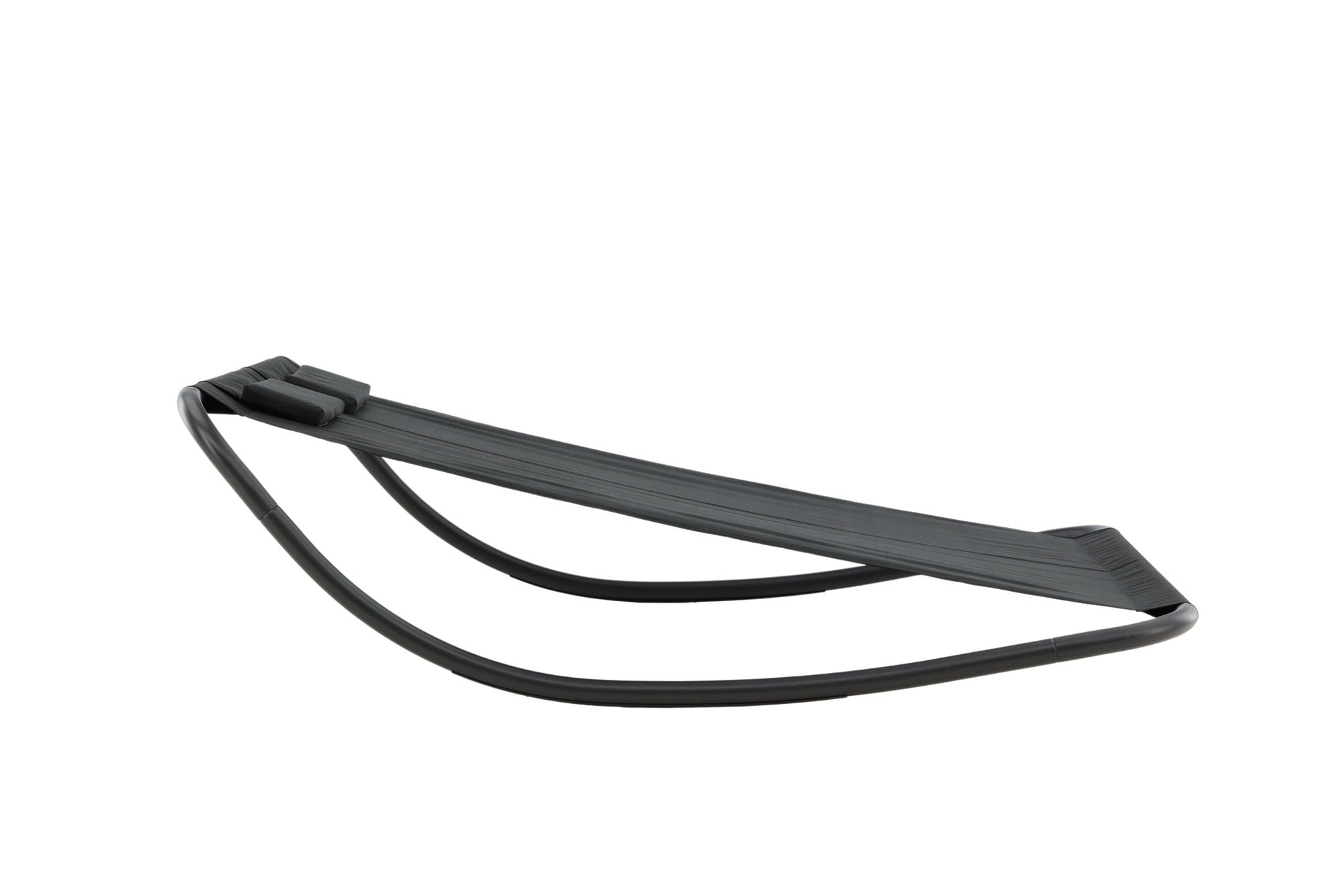 Venture Home Gordo Double Rocking Bed - Black Frame / Black Fabric