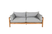 Venture Home Marion Double Sofa bænk - Grey Fabric / Acacia