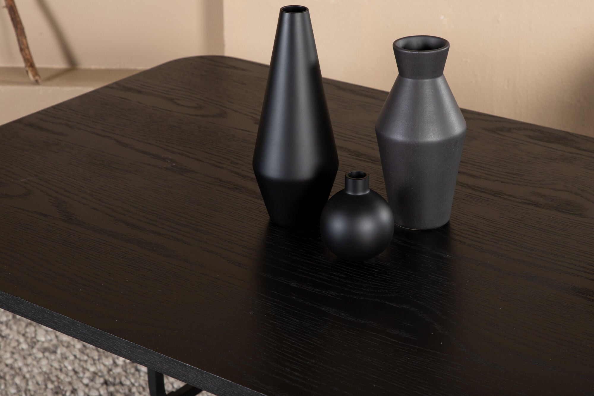 Venture Home Uno spisebord - Black / Black Veneer