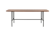 Venture Home Uno spisebord - Black / Walnut Veneer