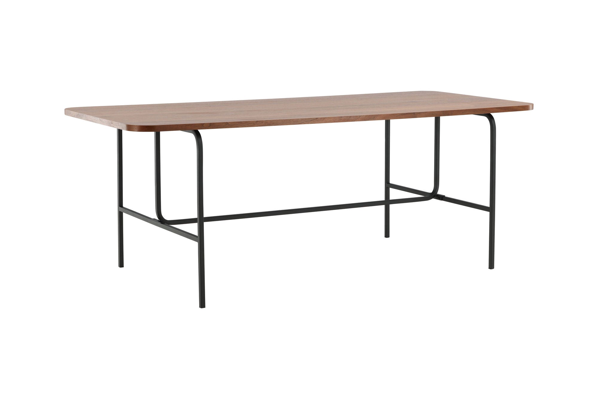 Venture Home Uno spisebord - Black / Walnut Veneer