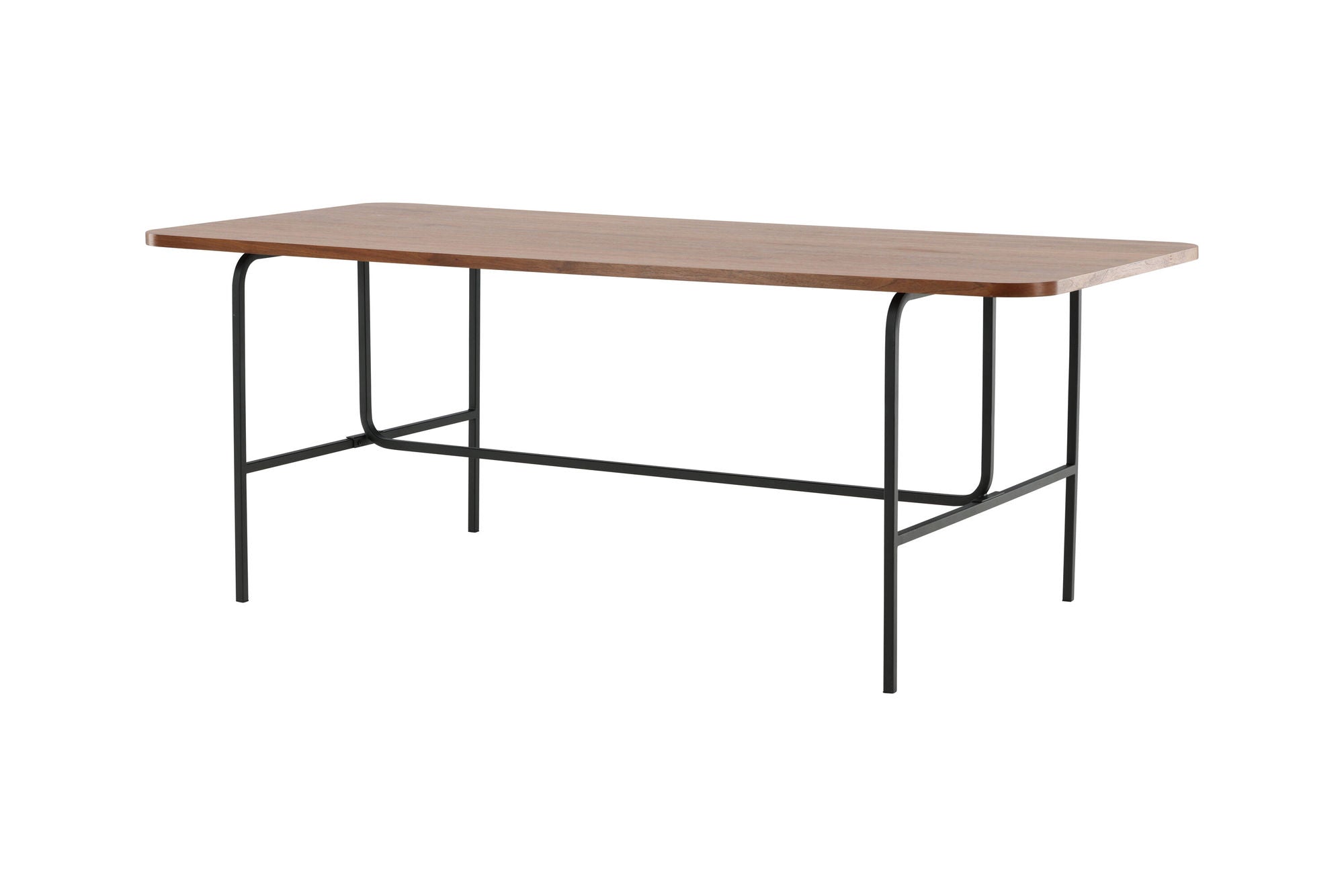 Venture Home Uno spisebord - Black / Walnut Veneer