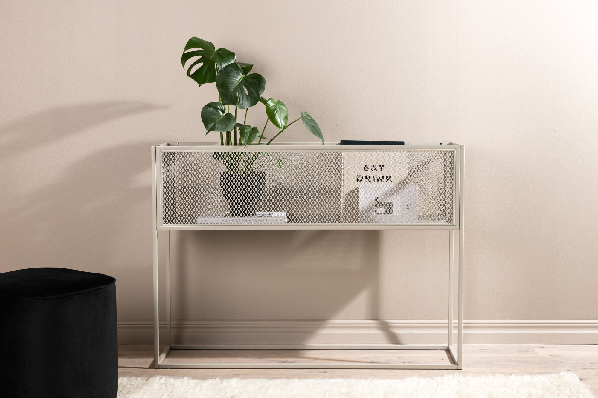 Venture Home Netz Flower reol - / Beige