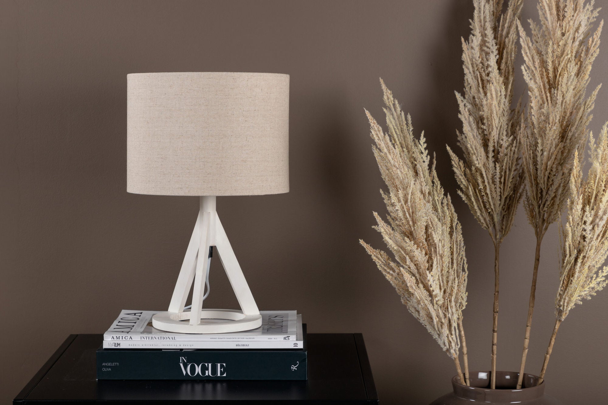 Venture Home Kona -bord lampe - White/Linen