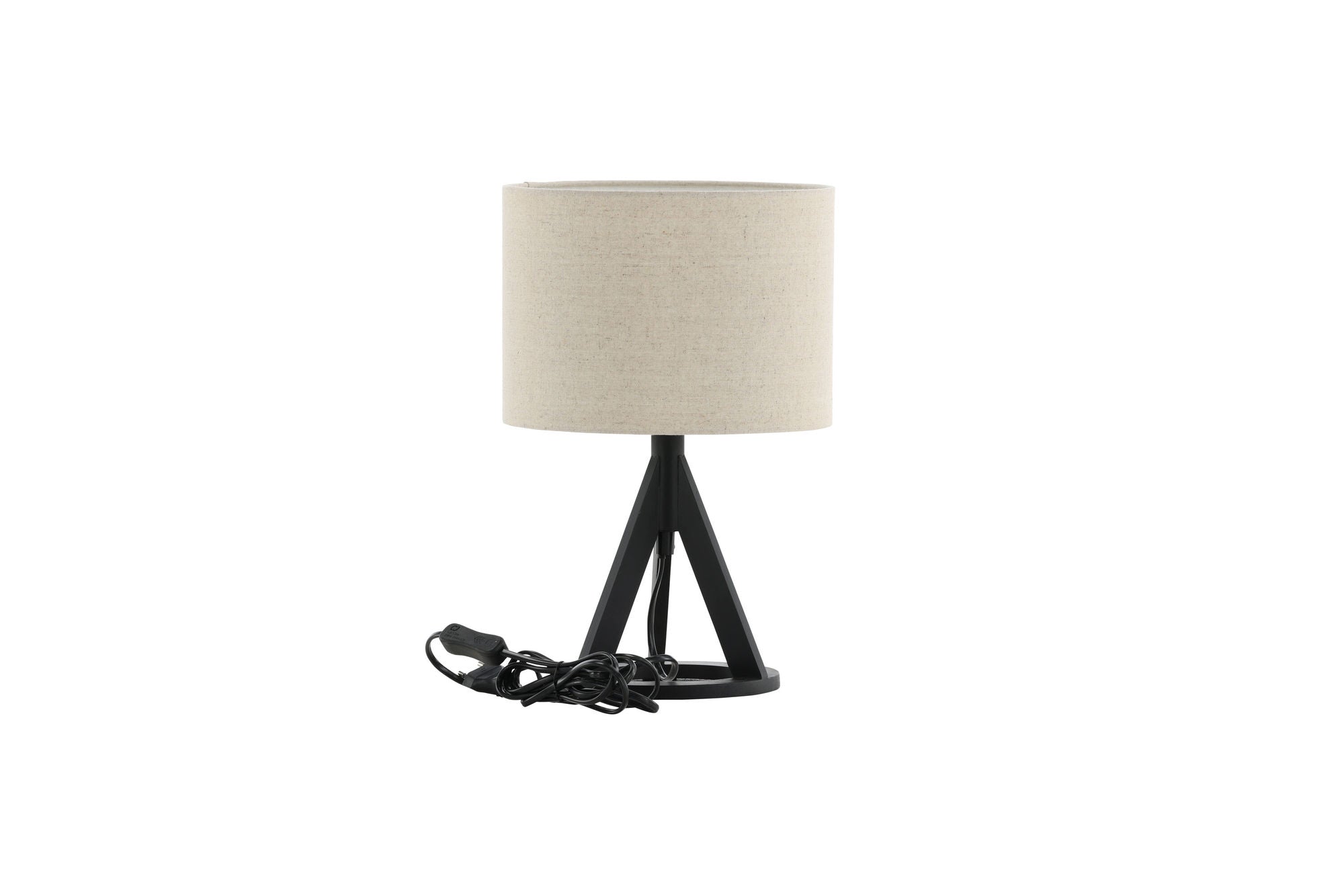 Venture Home Kona -bord lampe - Black/Linen