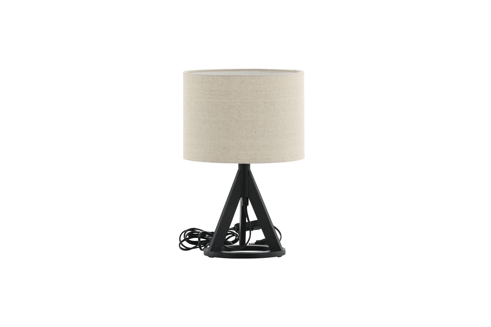 Venture Home Kona -bord lampe - Black/Linen