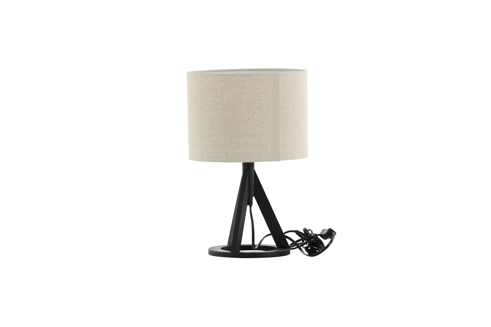 Venture Home Kona -bord lampe - Black/Linen