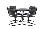 Venture Home Holmsund Dining set Black/Black