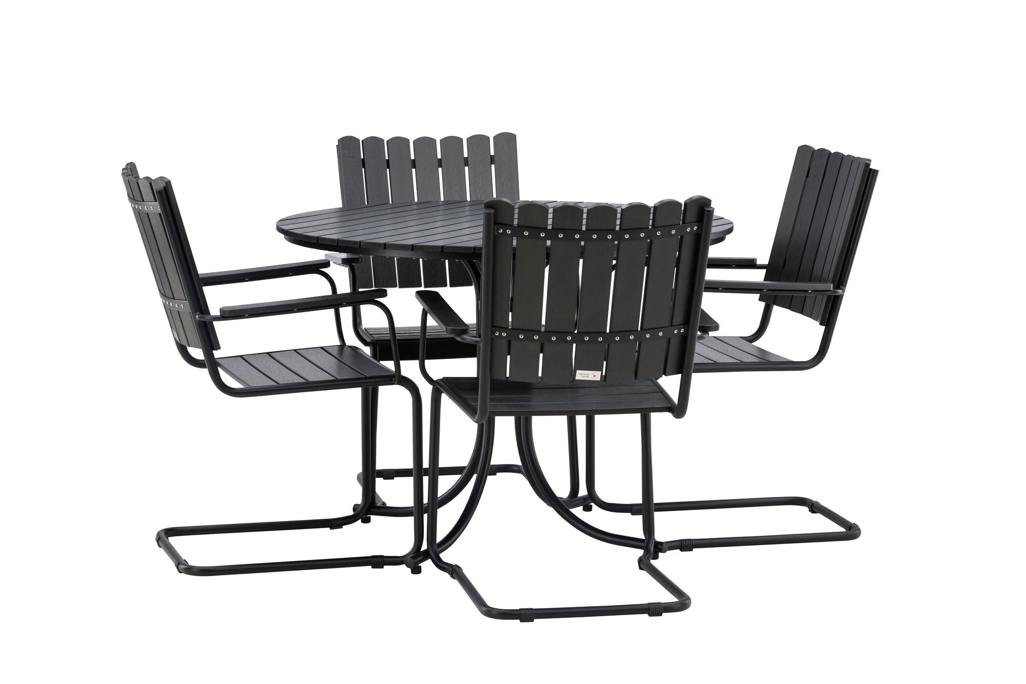 Venture Home Holmsund Dining set Black/Black