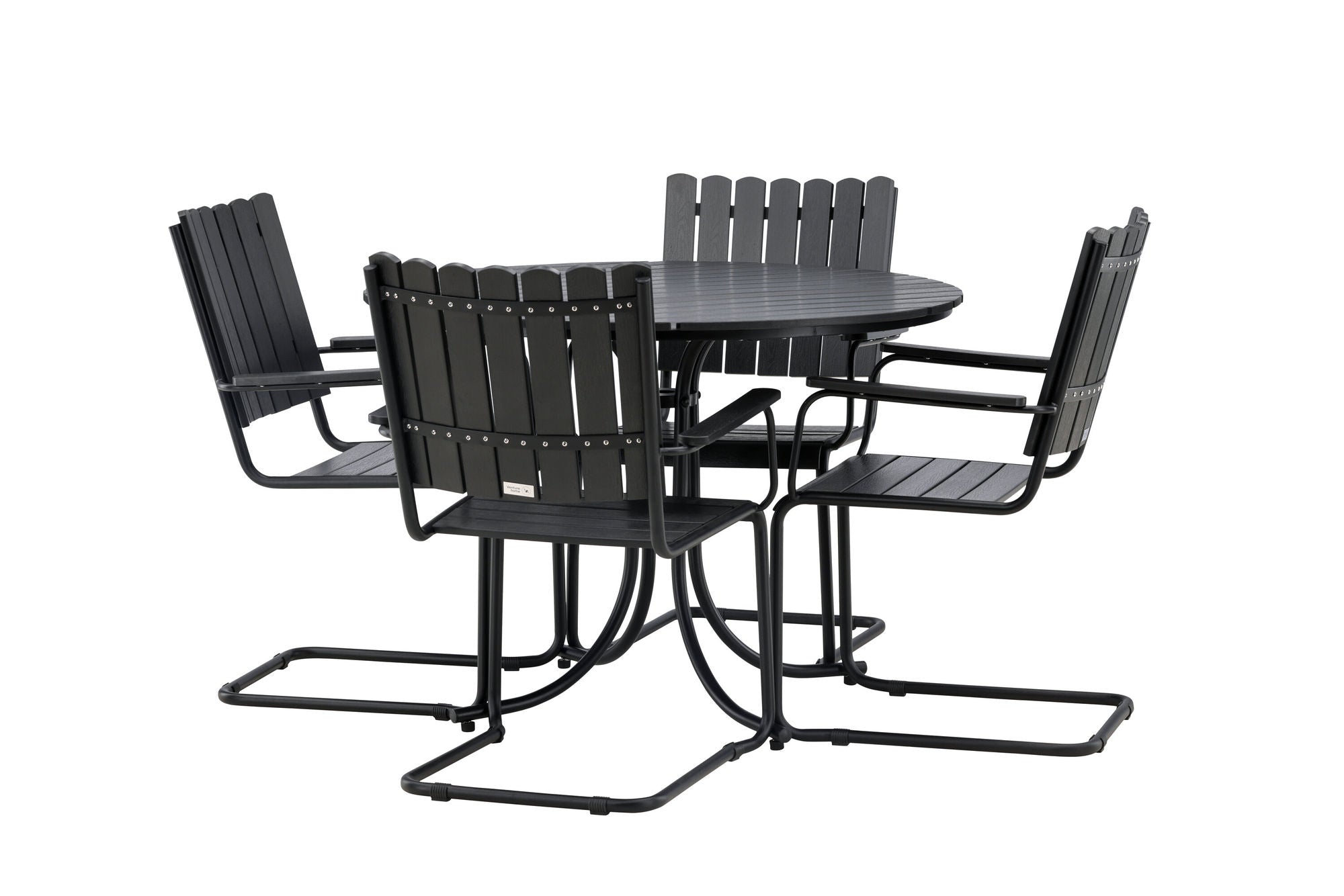Venture Home Holmsund Dining set Black/Black