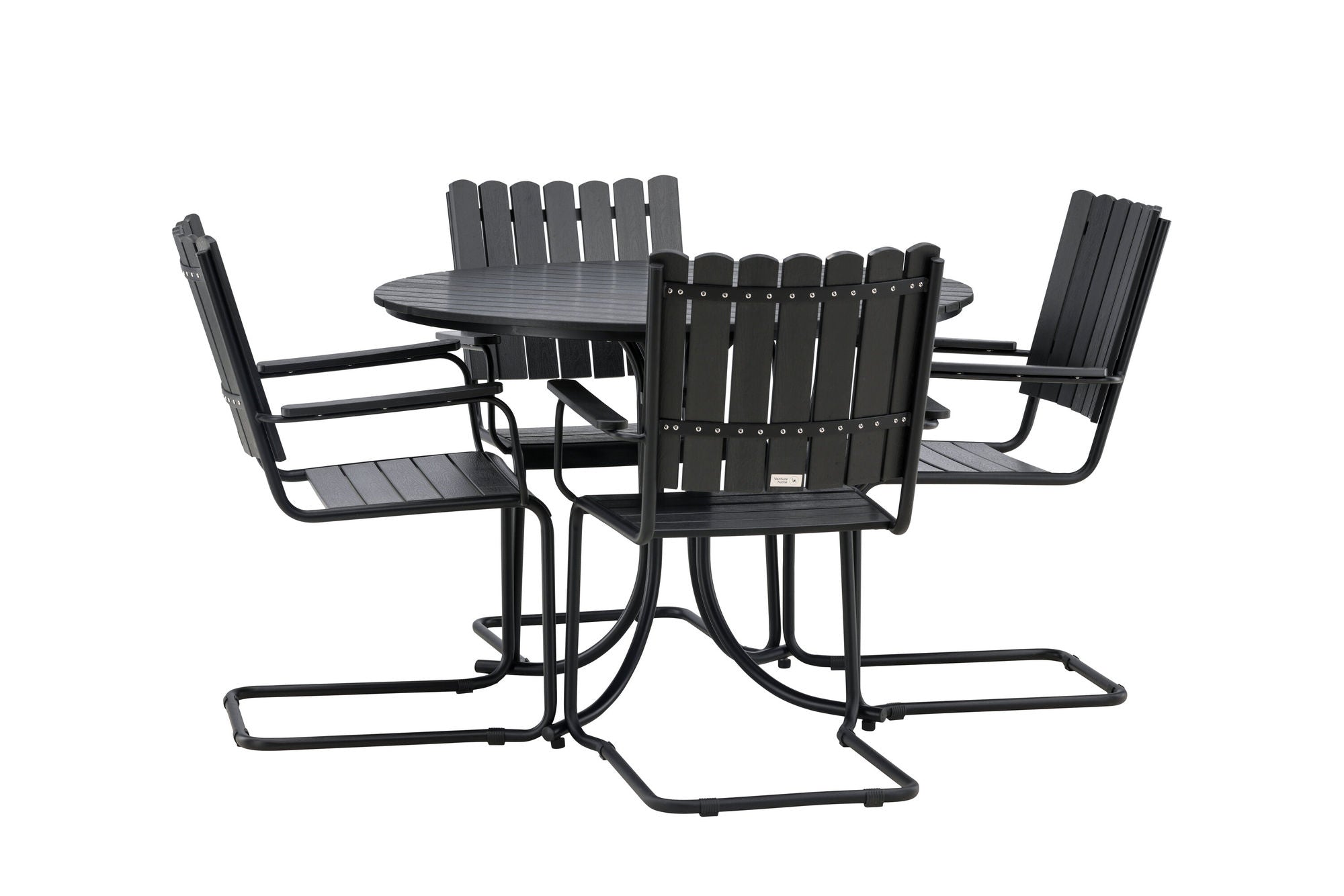Venture Home Holmsund Dining set Black/Black