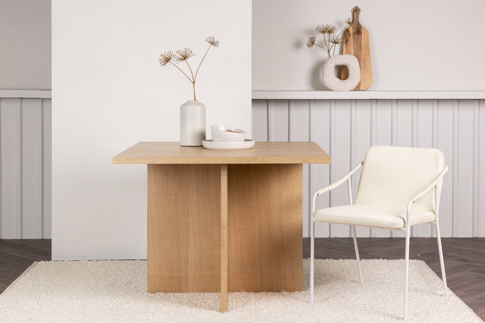 Venture Home Leo spisebord 100*75 - Oaklook / Oaklook MDF