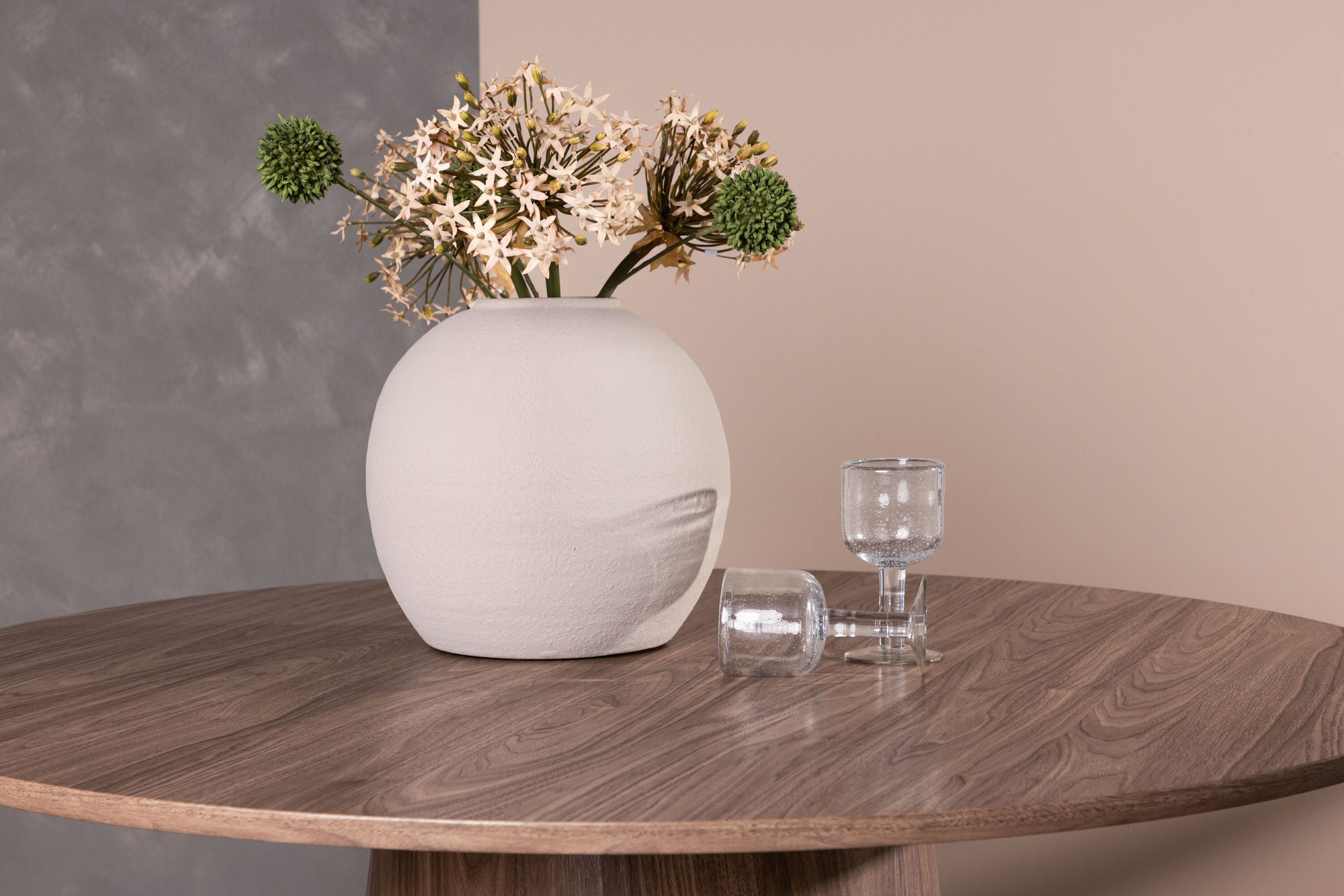 Venture Home Lanzo spisebord φ120 - Natural / Natural MDF