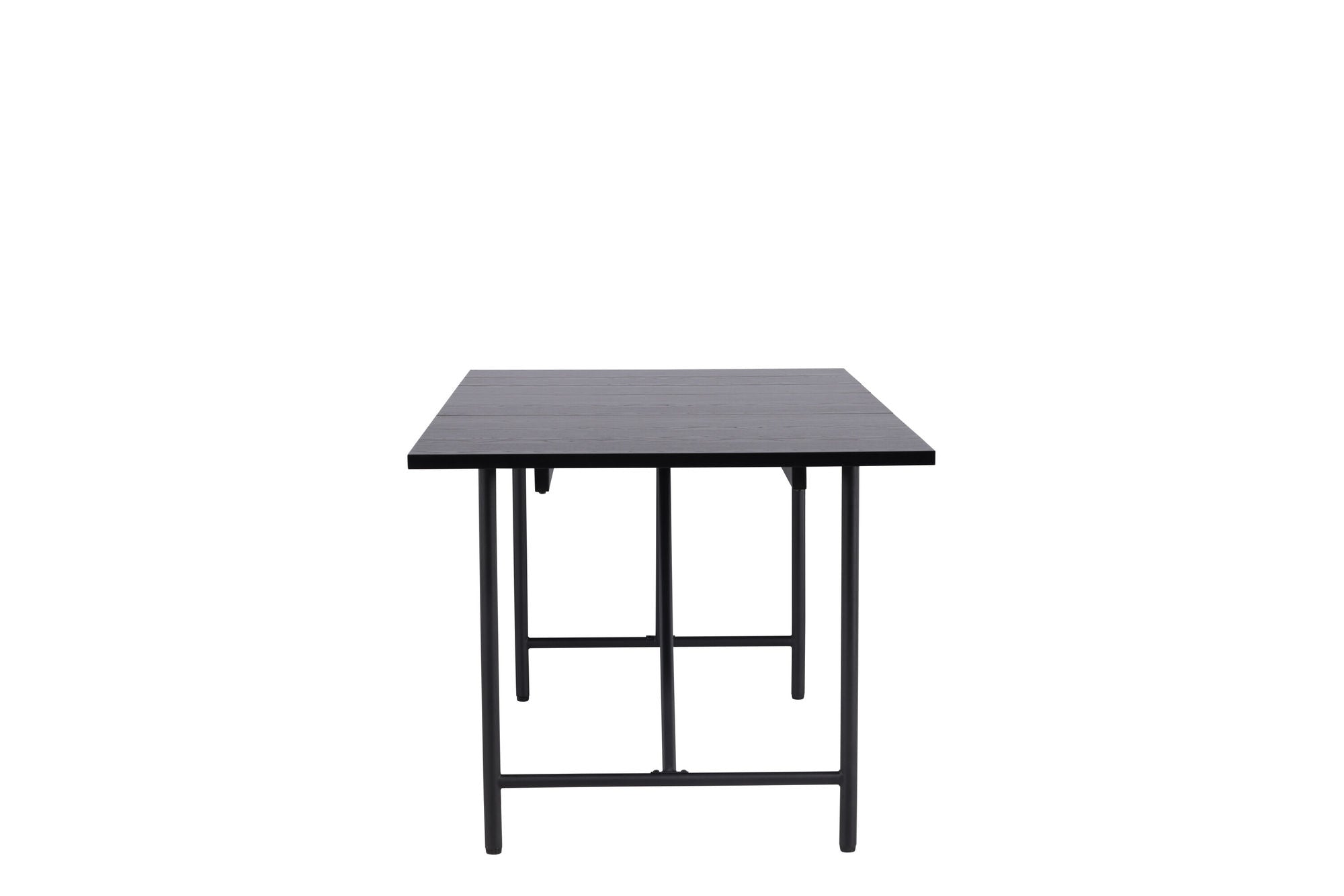 Venture Home Astrid spisebord 200*75 - Matte black / Matte black MDF with veneer