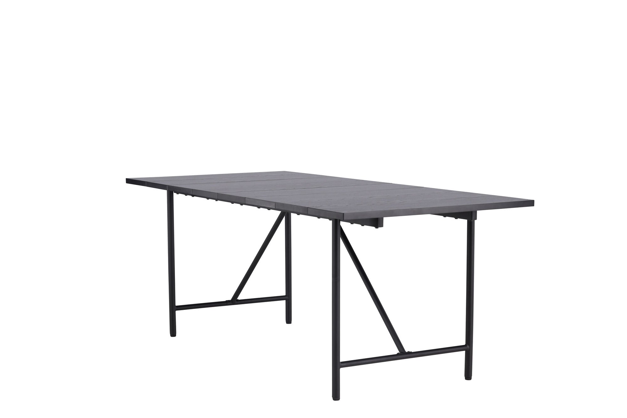 Venture Home Astrid spisebord 200*75 - Matte black / Matte black MDF with veneer