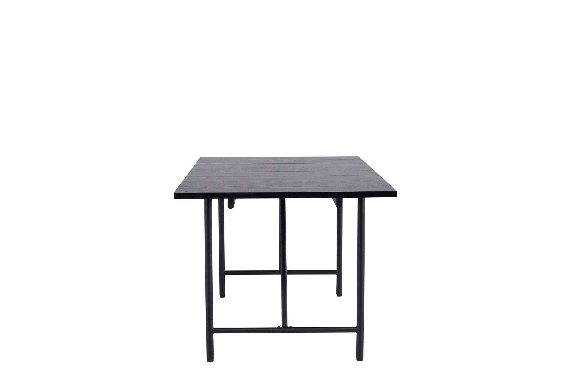 Venture Home Astrid spisebord 200*75 - Matte black / Matte black MDF with veneer