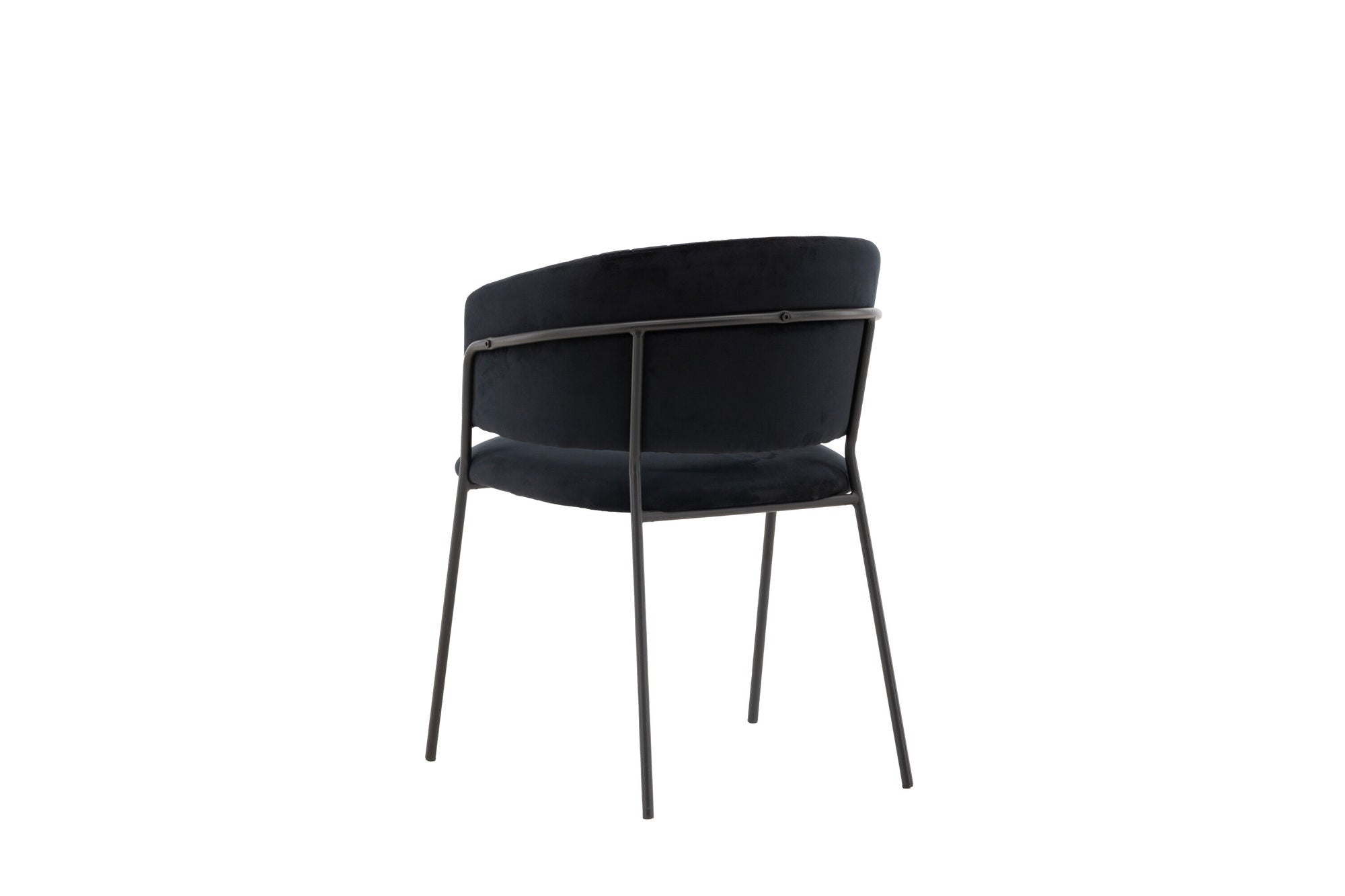 Venture Home Selma Spisebordsstol 2-pack - Black / Black Velvet