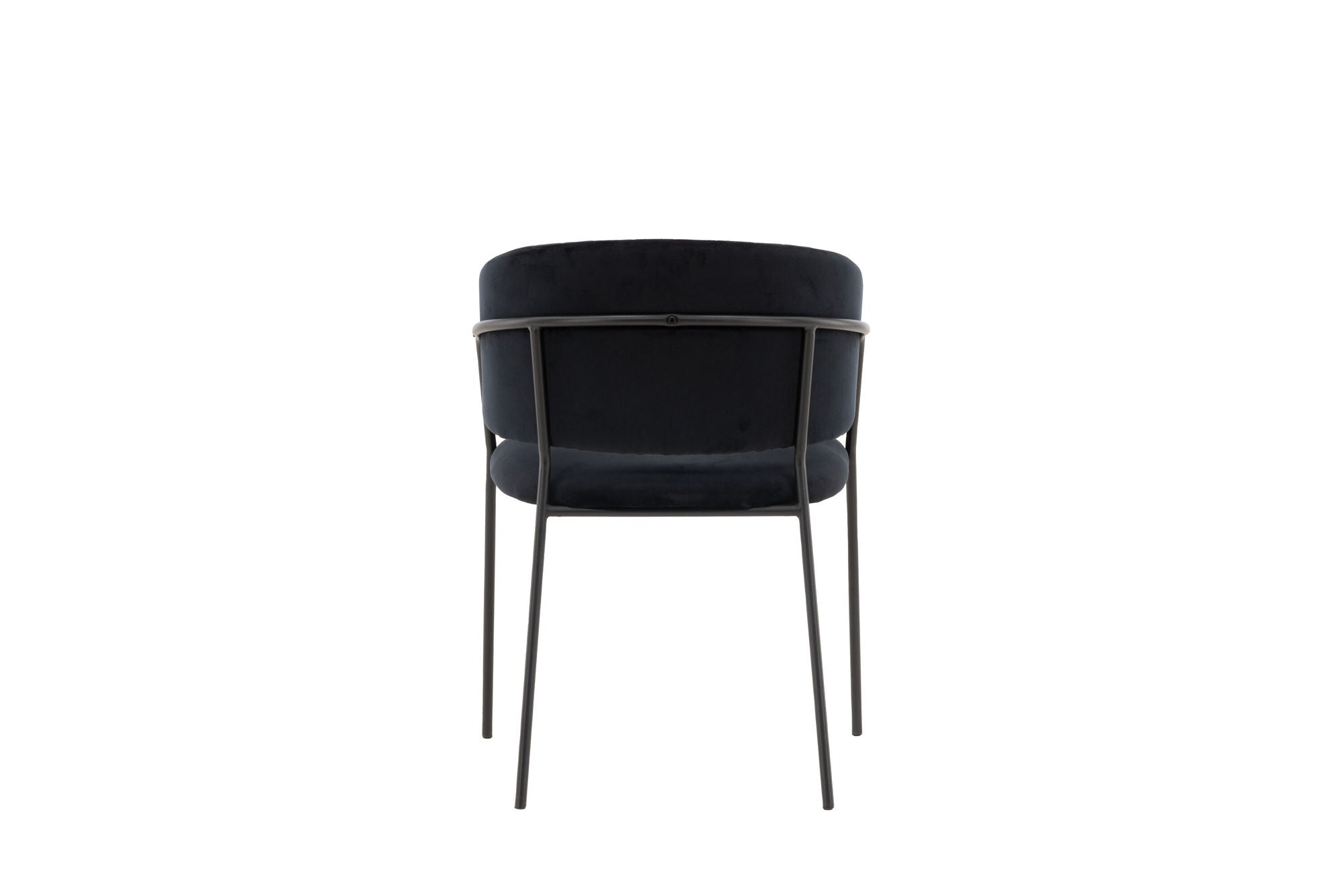 Venture Home Selma Spisebordsstol 2-pack - Black / Black Velvet