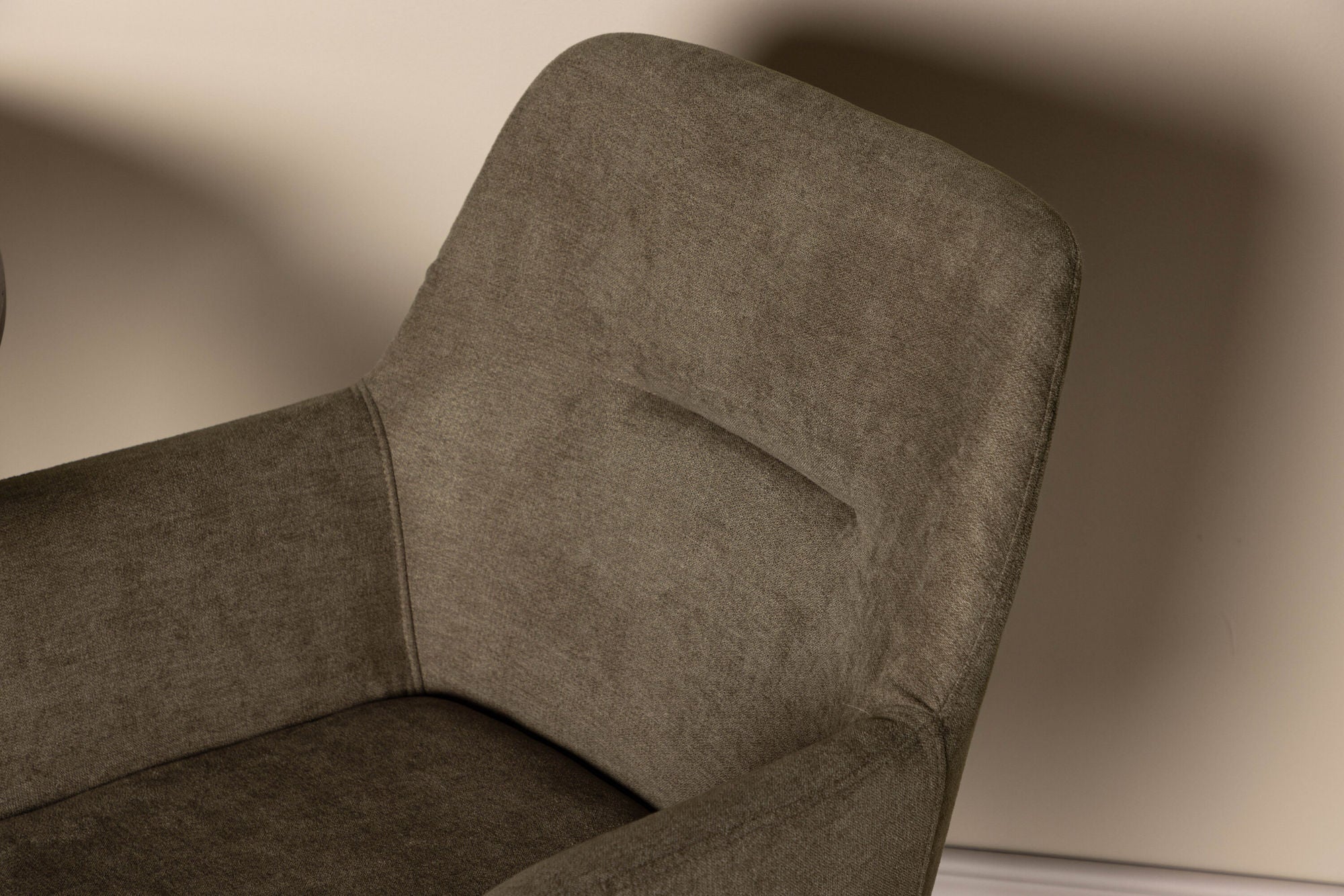 Venture Home Tomorrow Spisebordsstol 2-pack - Dark walnut / Dark grey/Brown Fabric