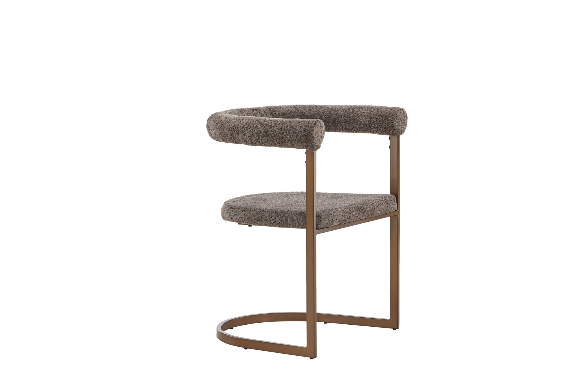 Venture Home Morning Spisebordsstol 2-pack - Brown / Grey Boucle