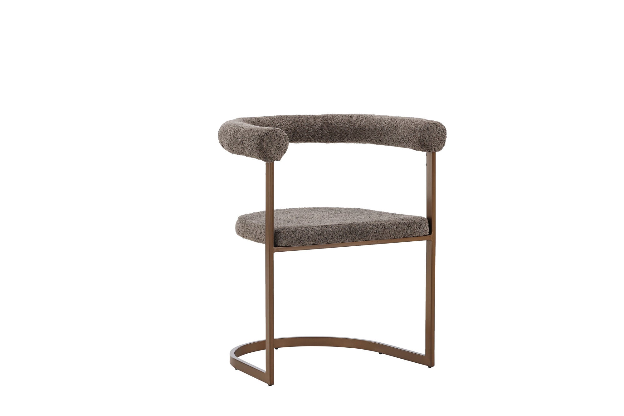 Venture Home Morning Spisebordsstol 2-pack - Brown / Grey Boucle