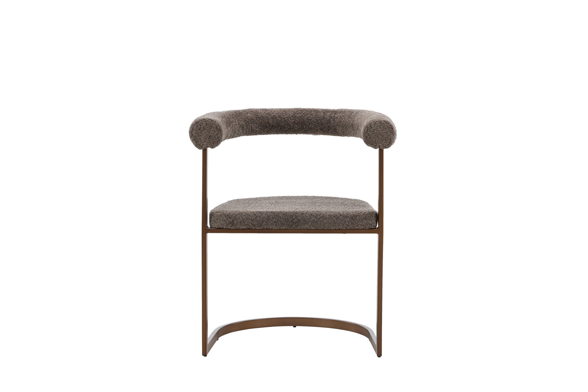 Venture Home Morning Spisebordsstol 2-pack - Brown / Grey Boucle