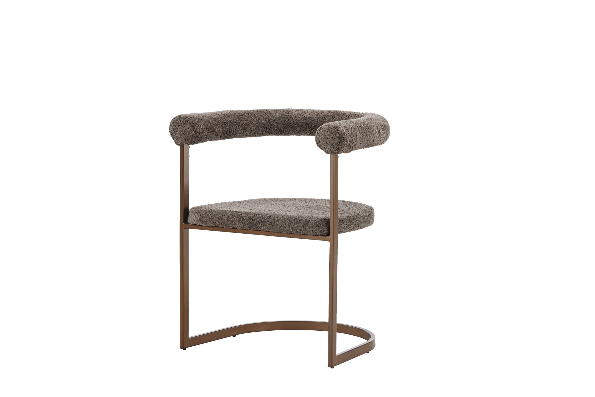 Venture Home Morning Spisebordsstol 2-pack - Brown / Grey Boucle