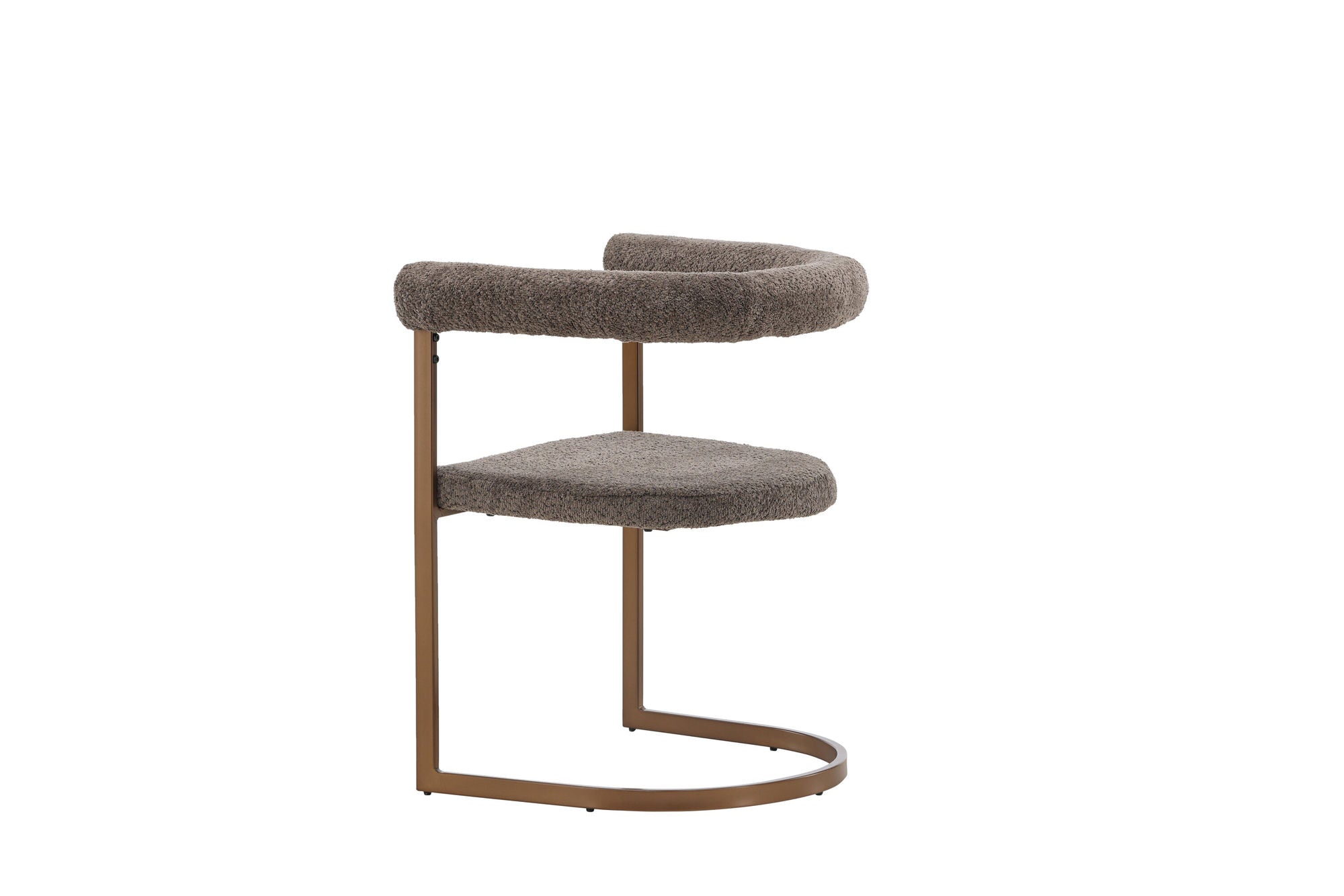 Venture Home Morning Spisebordsstol 2-pack - Brown / Grey Boucle