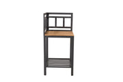 Venture Home Mexico Outdoor Kitchen - hjørne part - Black Alu / Teak