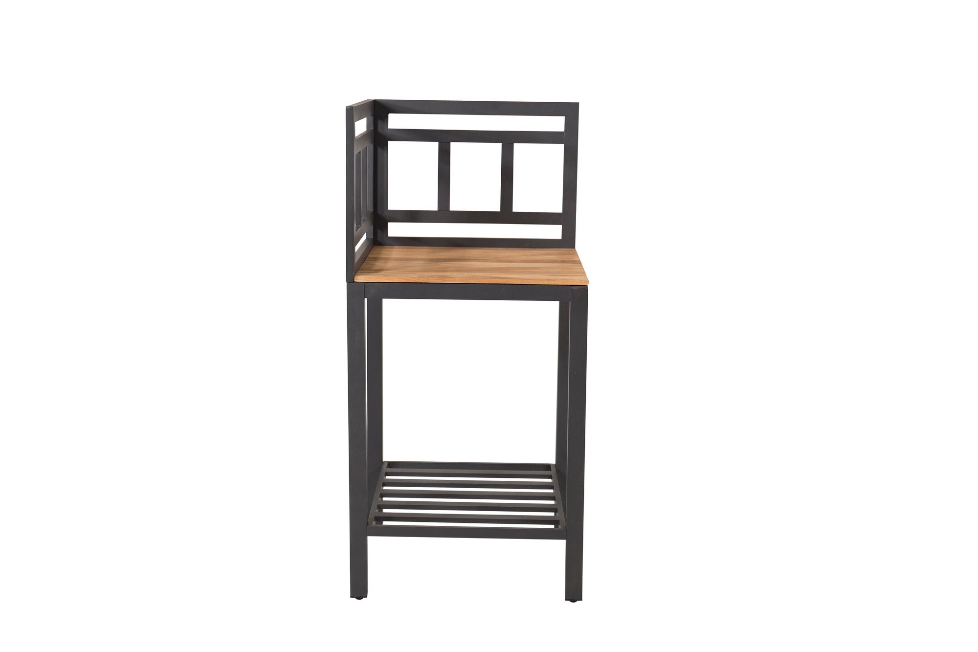 Venture Home Mexico Outdoor Kitchen - hjørne part - Black Alu / Teak