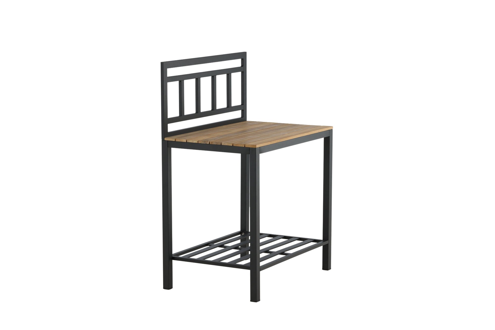 Venture Home Mexico Outdoor Kitchen - Middle part (woh) - Black Alu / Teak