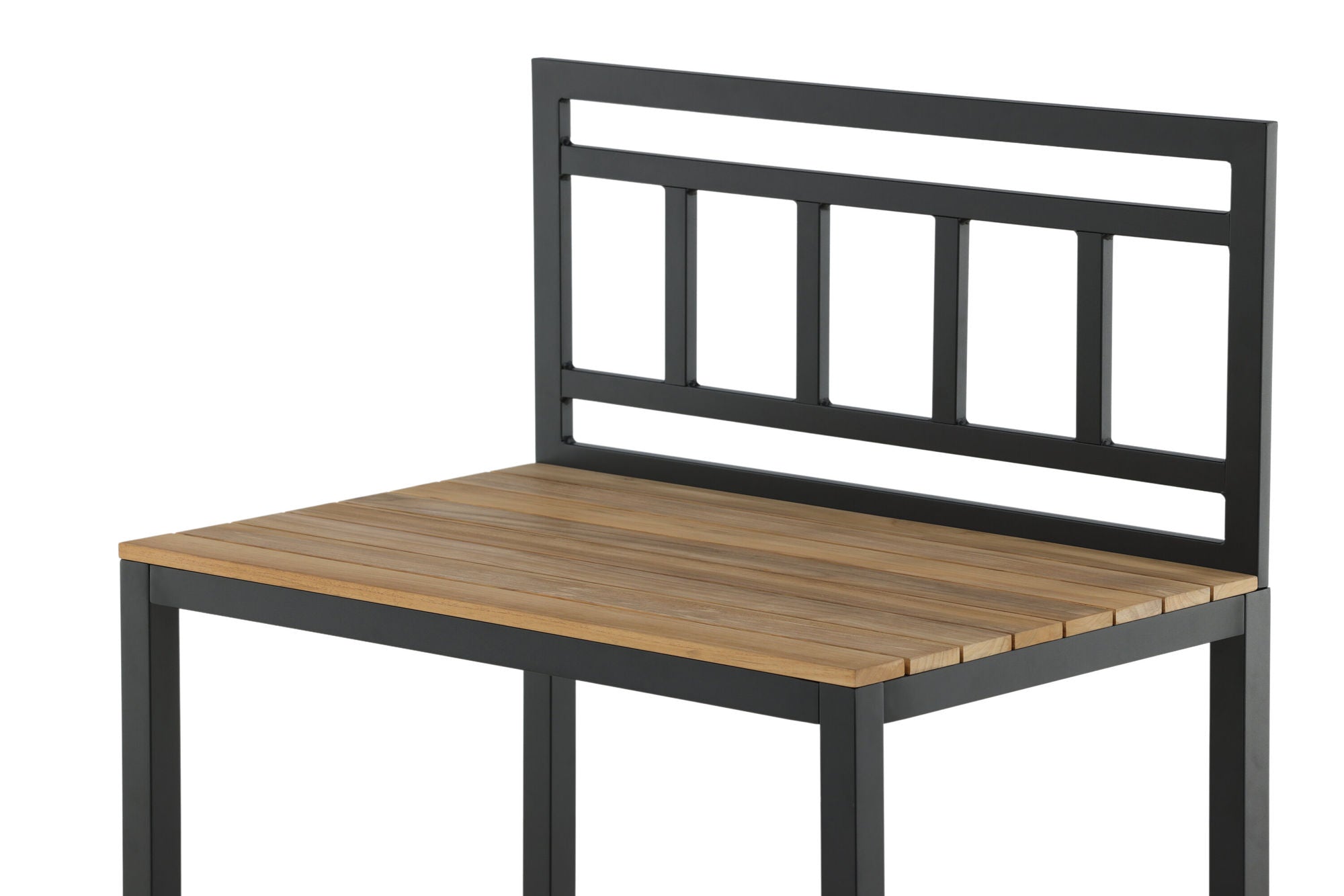 Venture Home Mexico Outdoor Kitchen - Middle part (woh) - Black Alu / Teak