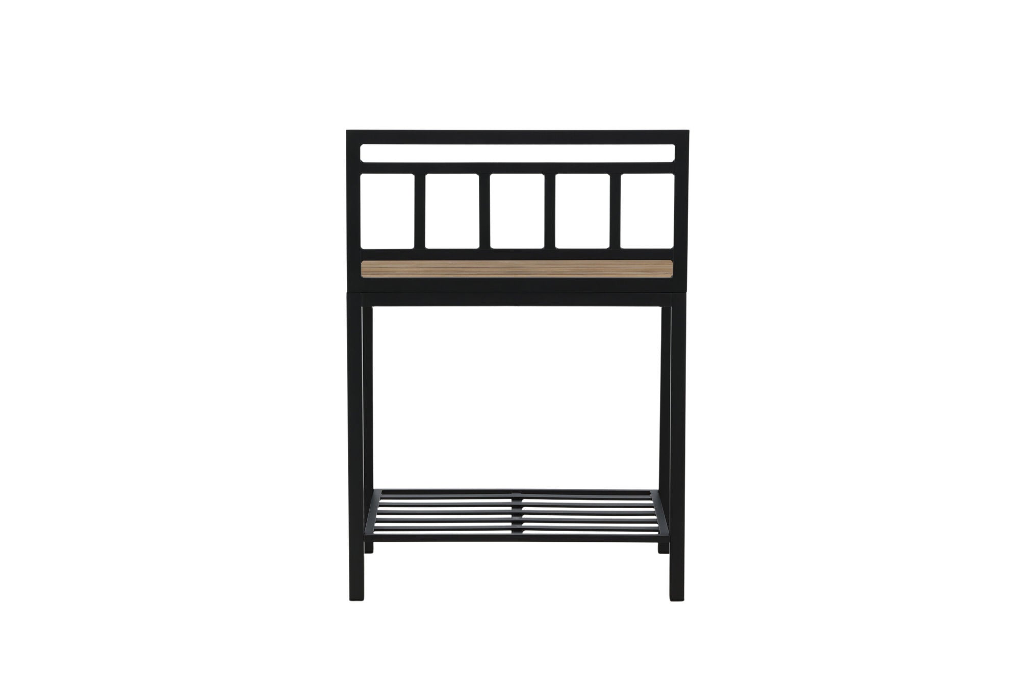 Venture Home Mexico Outdoor Kitchen - Middle part (woh) - Black Alu / Teak